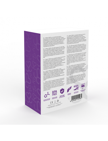 MORESSA OSIAN THREE PREMIUM SILICONE  PURPLE