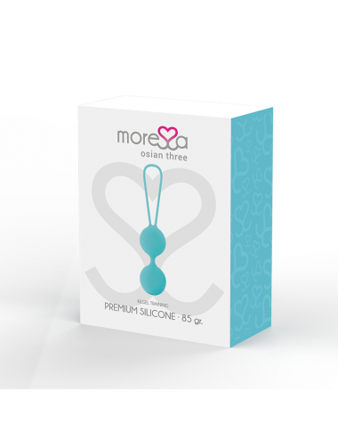 MORESSA OSIAN THREE PREMIUM SILICONE TURQUOISE