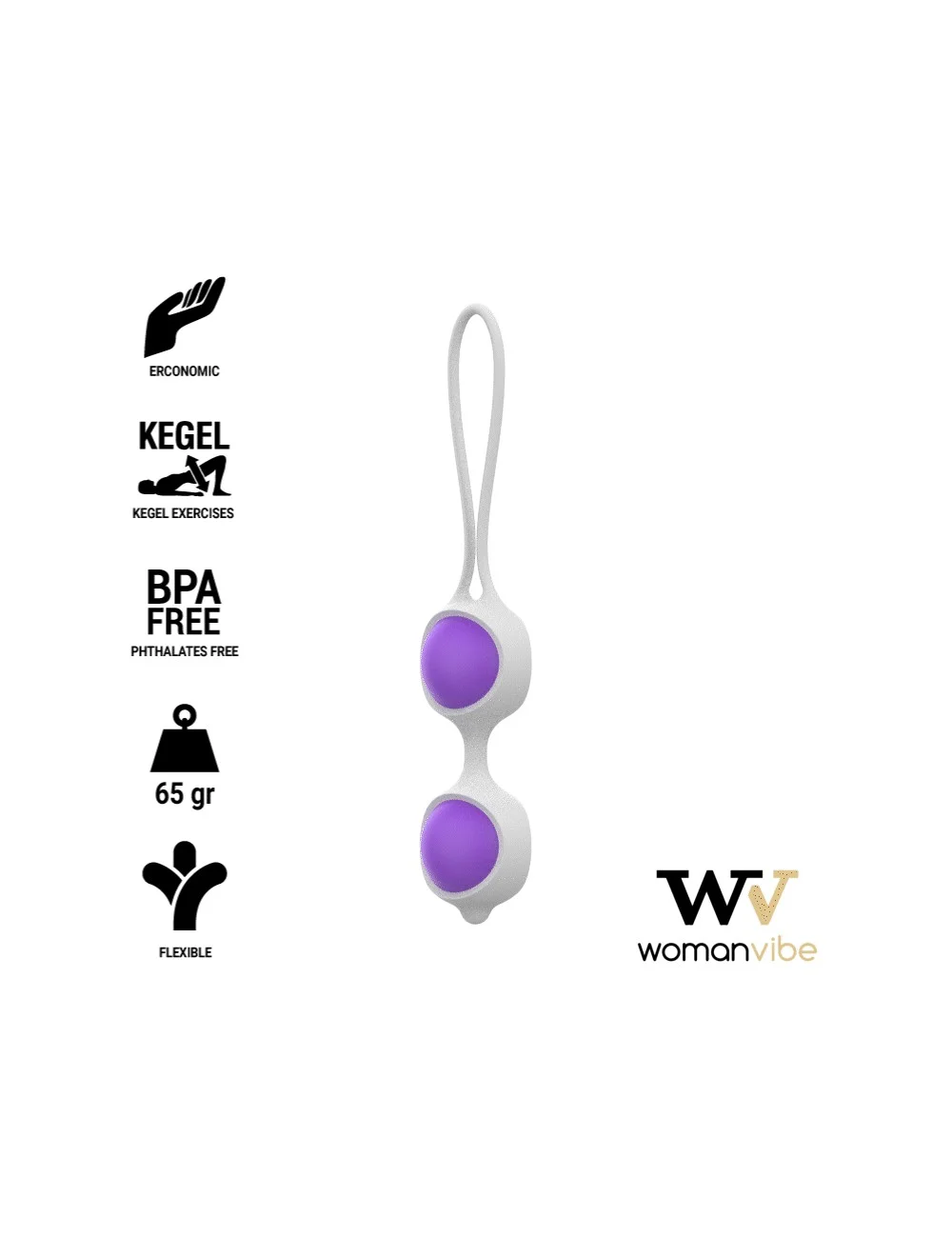 WOMANVIBE KEISY II SILICONE BALLS