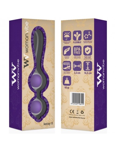 WOMANVIBE KEISY II SILICONE BALLS