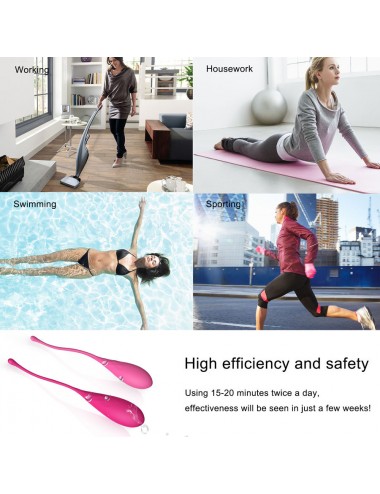 LESLIE KEGEL FIT PELVIC MUSCLE TRAINING SET 6 WEIGHTS