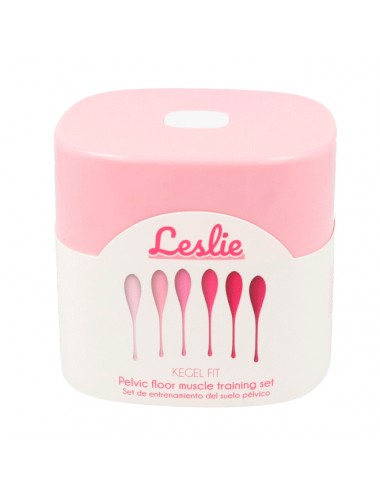 LESLIE KEGEL FIT PELVIC MUSCLE TRAINING SET 6 WEIGHTS