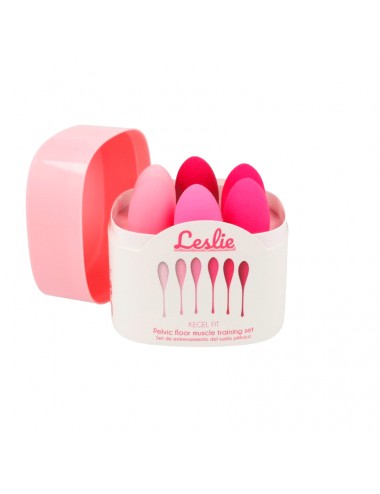 LESLIE KEGEL FIT PELVIC MUSCLE TRAINING SET 6 WEIGHTS