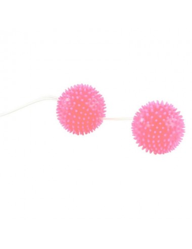 A DEEPLY PLEASURE SPIKY BALLS PINK 3.6 CM