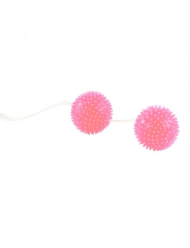 A DEEPLY PLEASURE SPIKY BALLS PINK 3.6 CM