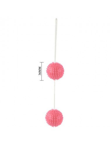 A DEEPLY PLEASURE SPIKY BALLS PINK 3.6 CM