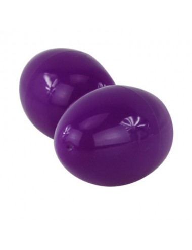 TWINS BALLS ANAL BEADS PURPLE