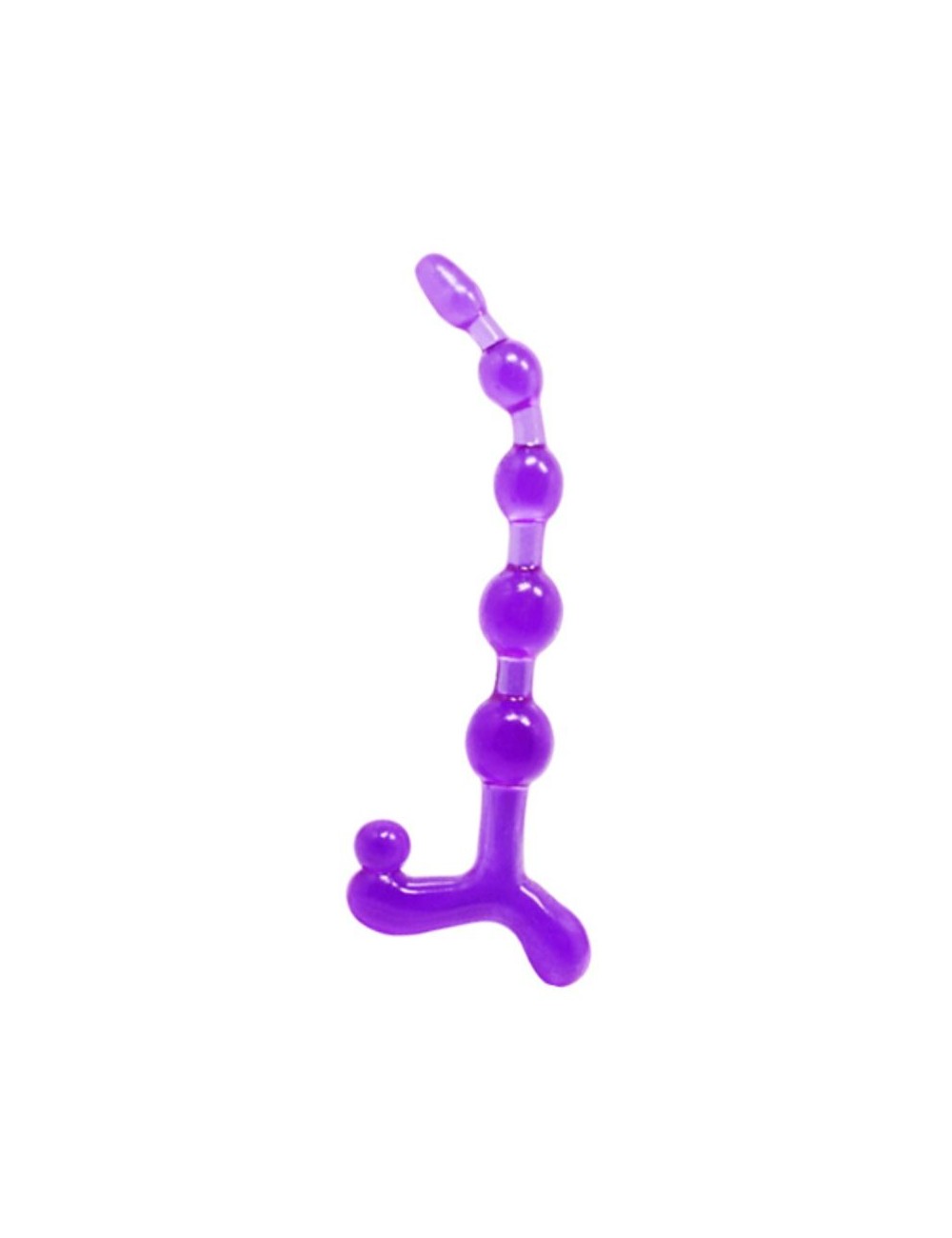BENDY TWIST ANAL BEADS PURPLE