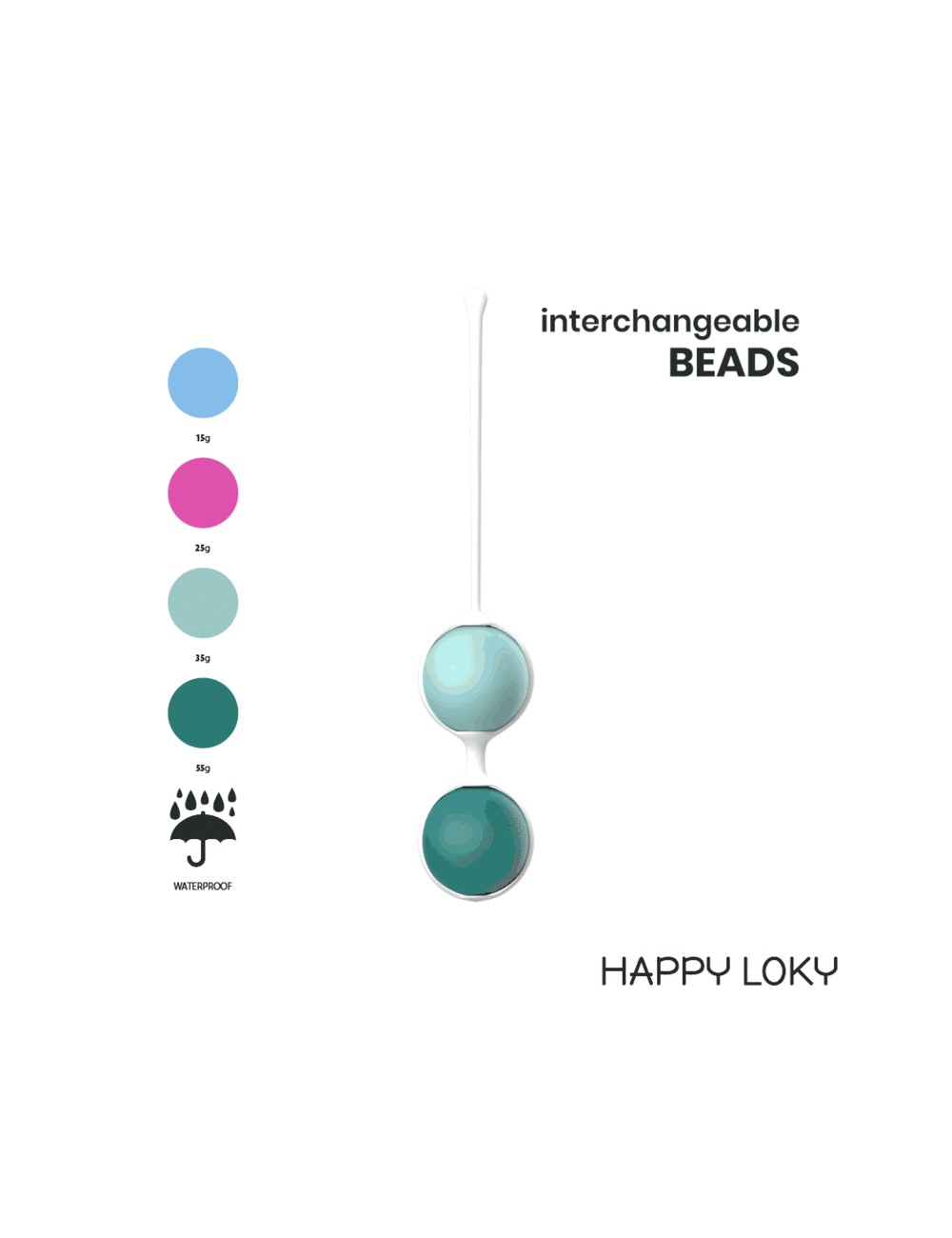 HAPPY LOKY KEGEL BEADS