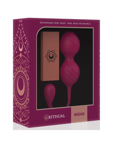 RITHUAL NISHA RECHARGEABLE KEGEL BALLS ORQUIDEA