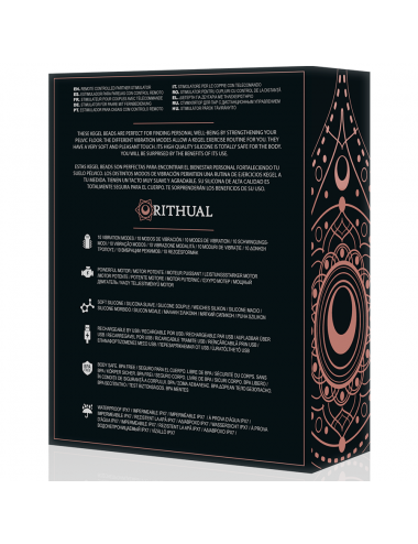 RITHUAL NISHA RECHARGEABLE KEGEL BALLS BLACK