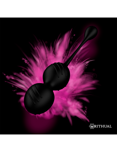 RITHUAL NISHA RECHARGEABLE KEGEL BALLS BLACK