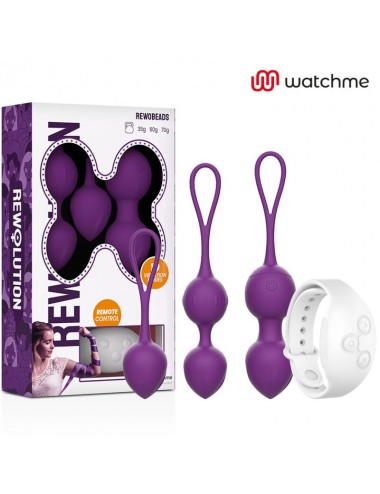 REWOLUTION REWOBEADS VIBRATING BALLS REMOTE CONTROL WITH WATCHME TECHNOLOGY