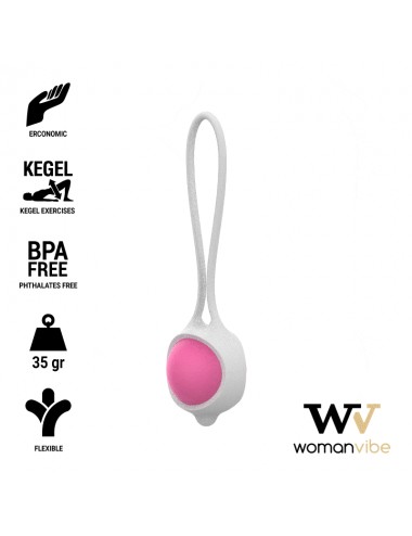 WOMANVIBE KEISY I BALL GEISHA SILICONE - PINK