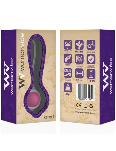 WOMANVIBE KEISY I BALL GEISHA SILICONE - PINK