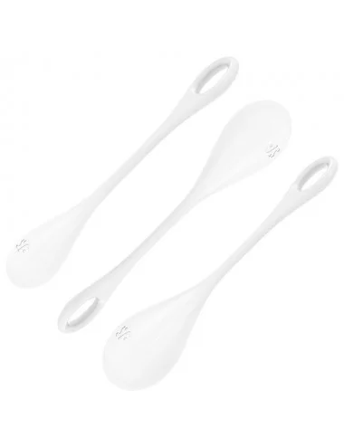 SATISFYER YONI POWER 1 TRAINING SET - WHITE