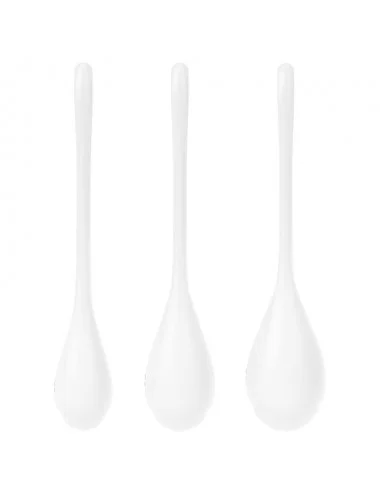 SATISFYER YONI POWER 1 TRAINING SET - WHITE