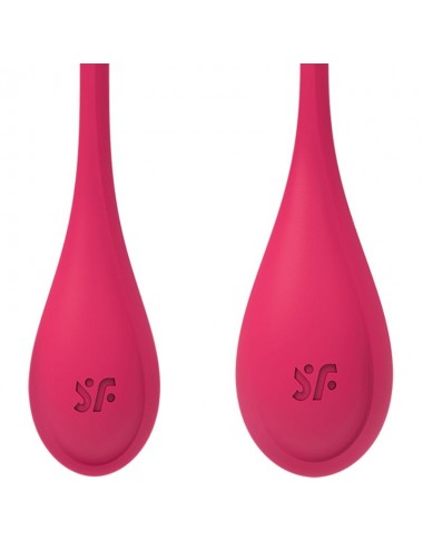 SATISFYER YONI POWER 1 TRAINING SET - RED
