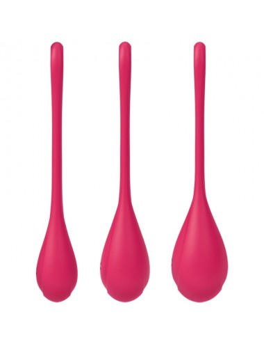 SATISFYER YONI POWER 1 TRAINING SET - RED