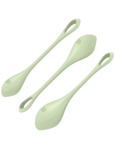 SATISFYER YONI POWER 2 TRAINING SET - GREEN