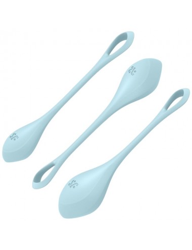 SATISFYER YONI POWER 2 TRAINING SET - BLUE