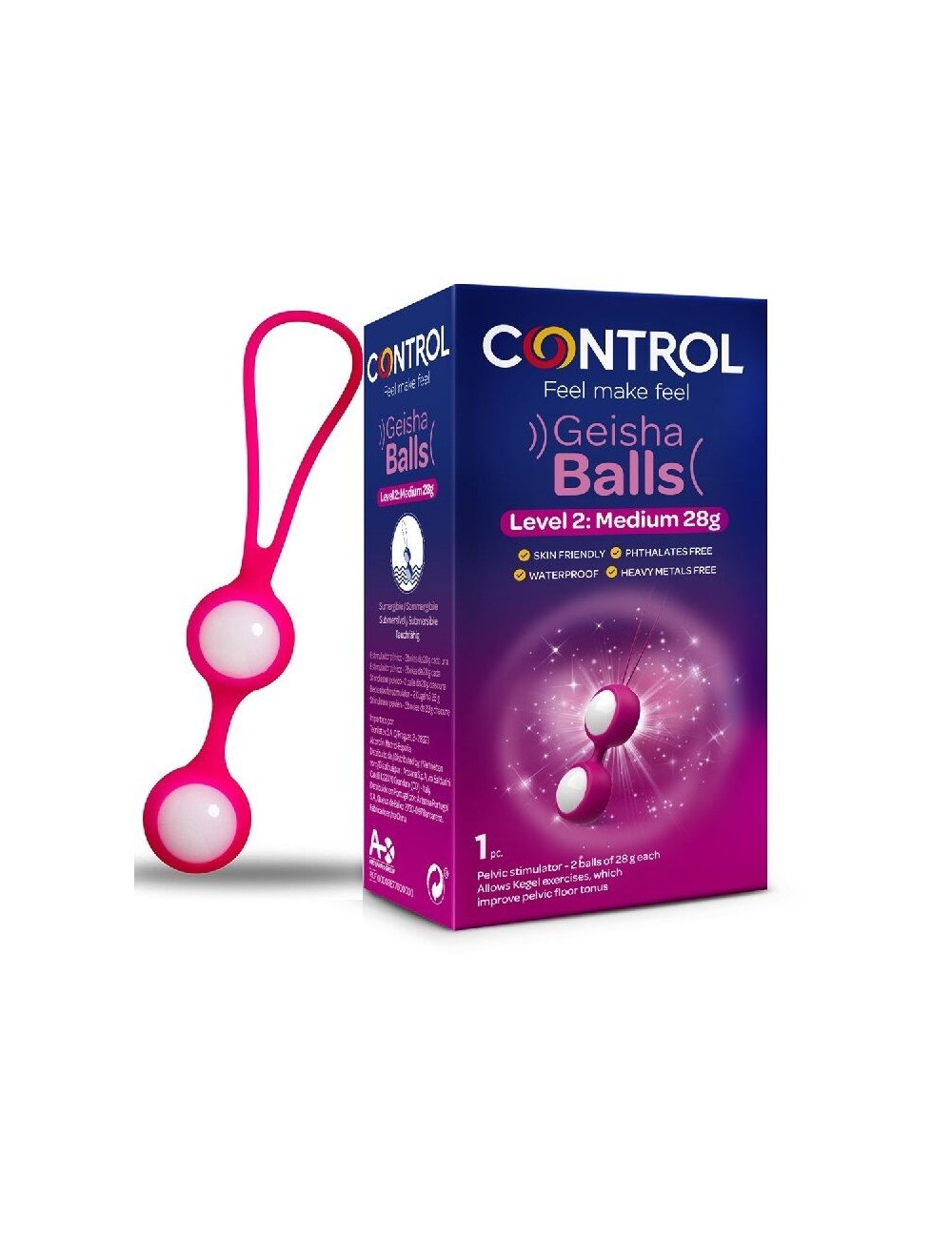 CONTROL GEISHA BALLS NIVEL II - 28G CONTROL GEISHA BALLS NIVEL II - 28G