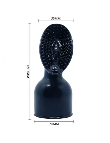 POWER HEAD - INTERCHANGEABLE WAND MASSAGER HEAD CLIT STIMULATING