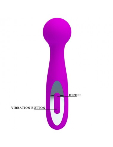 PRETTY LOVE - RECHARGEABLE MASSAGER WADE - 12 FUNCTIONS