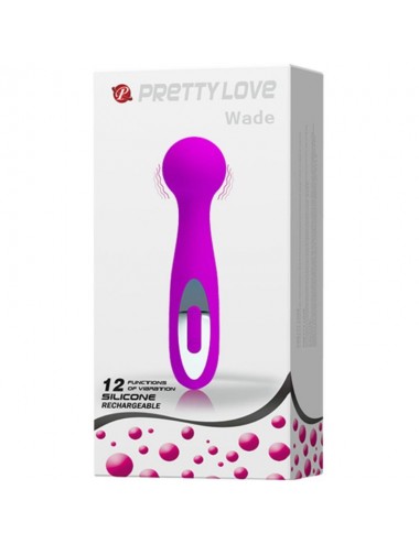 PRETTY LOVE - RECHARGEABLE MASSAGER WADE - 12 FUNCTIONS