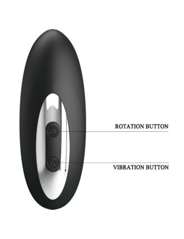 PRETTY LOVE MASSAGER ROTATION AND VIBRATING FUNCTION BLACK