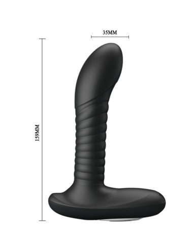 PRETTY LOVE MASSAGER ROTATION AND VIBRATING FUNCTION BLACK