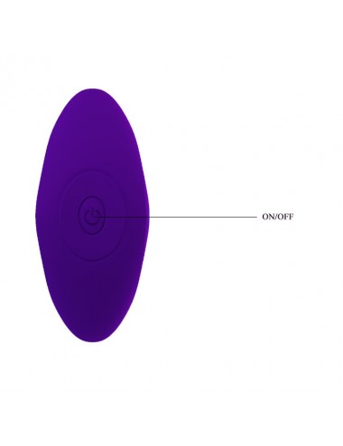 PRETTY LOVE ANAL PLUG MASSAGER PURPLE