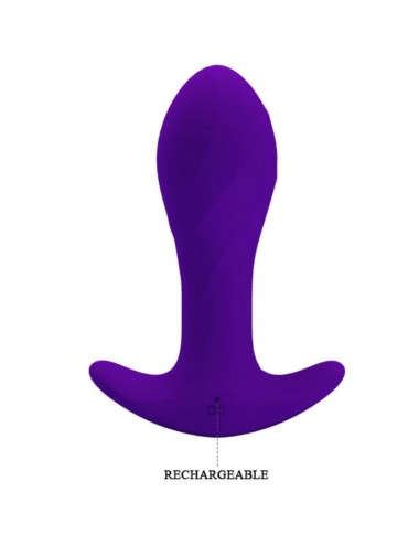 PRETTY LOVE ANAL PLUG MASSAGER PURPLE