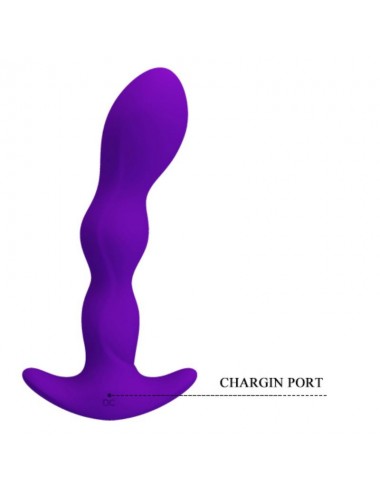 PRETTY LOVE ANAL MASSAGER 12 FUNCTIONS VIBRATION PURPLE