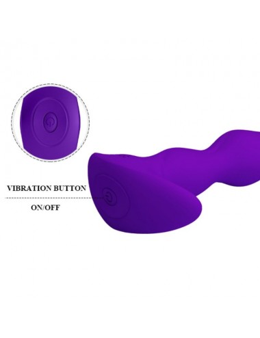 PRETTY LOVE ANAL MASSAGER 12 FUNCTIONS VIBRATION PURPLE