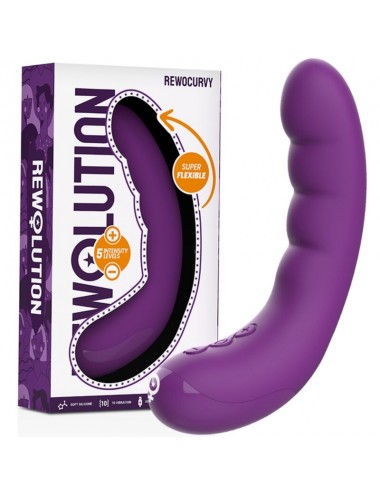 REWOLUTION REWOCURVY RECHARGEABLE FLEXIBLE VIBRATOR