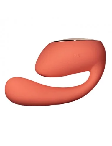 LELO IDA WAVE COUPLES MASSAGER CORAL RED