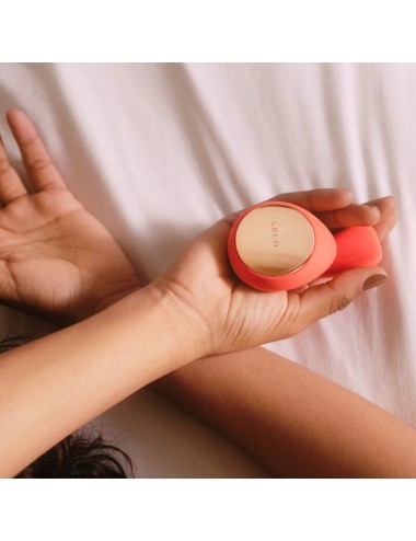 LELO IDA WAVE COUPLES MASSAGER CORAL RED