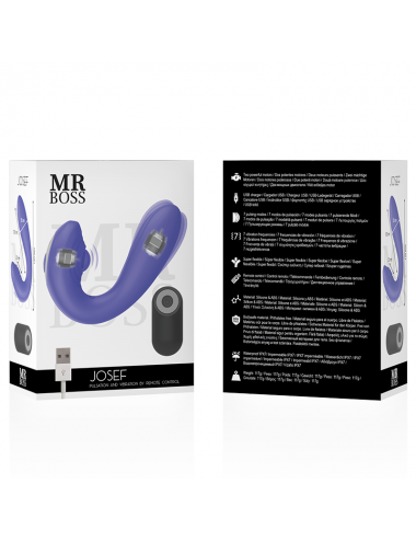 MR BOSS JOSEF PULSATION & VIBRATION REMOTE CONTROL FOR COUPLES