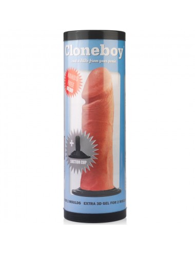 CLONEBOY DILDO &amp; SUCTION CAP PINK