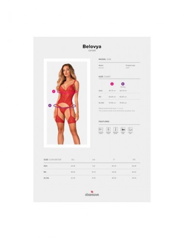 OBSESSIVE - BELOVYA CORSET M/L