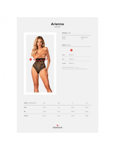 OBSESSIVE - ARIENNA PANTIES XS/S