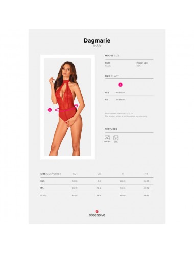 OBSESSIVE - DAGMARIE TEDDY M/L