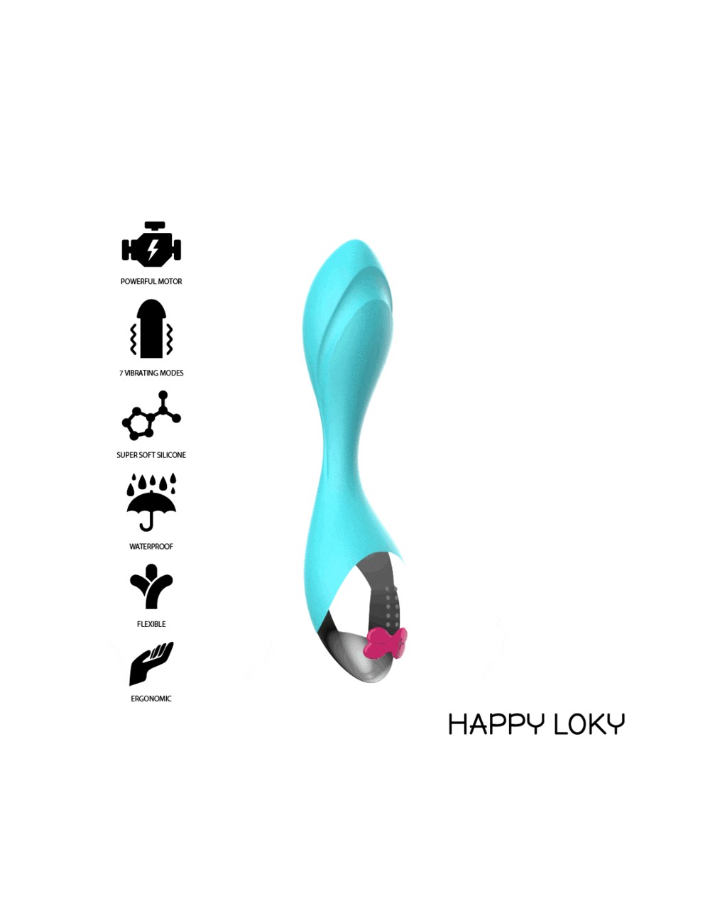HAPPY LOKY MINI FUN VIBRATOR HAPPY LOKY MINI FUN VIBRATOR