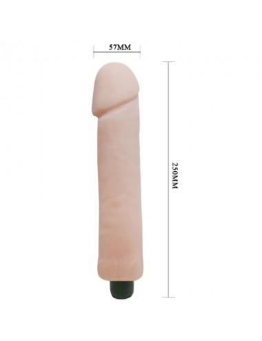 LOVE COMPANION VIBRATING DILDO 25 CM