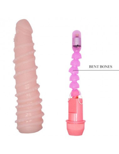 BAILE - FLEXI VIBE SENSUAL SPIRAL VIBRATOR 19.5 CM