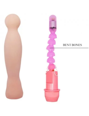 FLEXI VIBE SENSUAL SPINE VIBRATING DILDO 22 CM