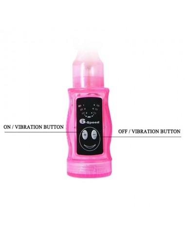 DISTORTION VIBRATING STIMULATOR PINK