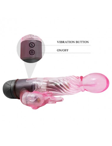 BAILE - GIVE YOU A KIND OF LOVER VIBRATOR WITH PINK RABBIT 10 MODES