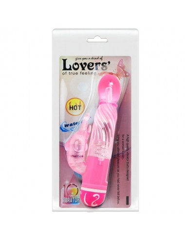 BAILE - MULTISPEED VIBRATOR WITH PINK STIMULATOR